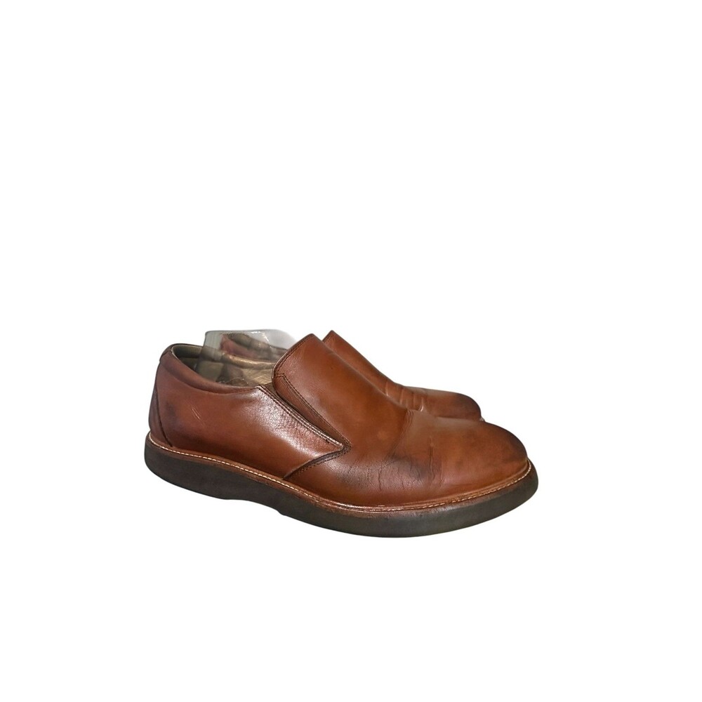 Samuel Hubbard Frequent Traveler Slip On Shoes Whiskey Tan Men's US 11 EU 45